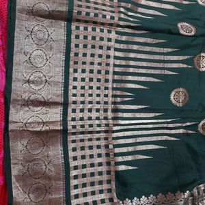 Vintage Kanjivaram Silk Saree For Sale