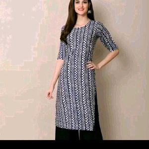 Blue Printed Kurti