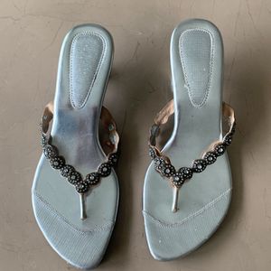 Silver Sandals