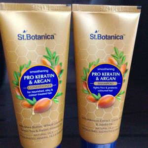 Pro Keratin & Argan Shampoo & Conditioner