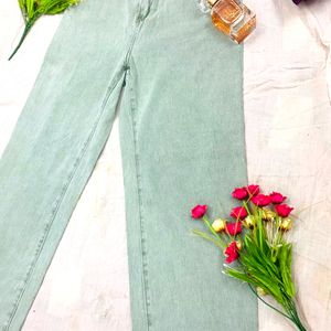 Mint Green Jeans