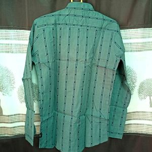 Mens Light Green Colour Shirt