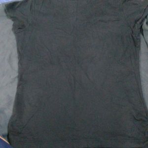 Regular Fit Black Tshirt