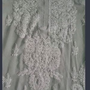 Chikankari Kurti With Inner