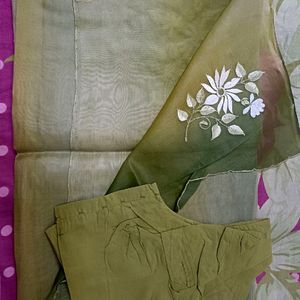 ORGANZA SAREE Light Weight