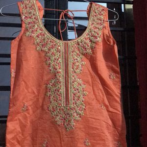 Orange Kurti