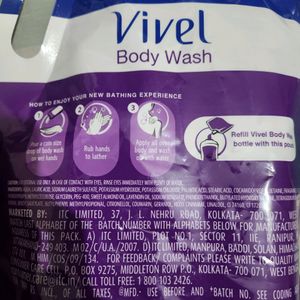 Vivel Lavender & Almond Oil Body Wash