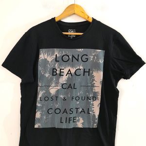 Black Printed T-Shirt (Men's)