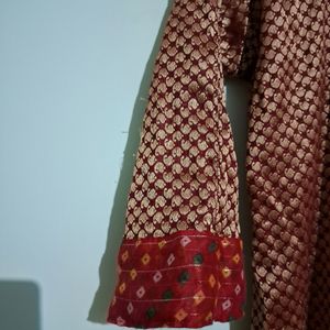 Pure Banaras Silk Kurti