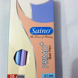 Saino Primo+ Ball Pen Pack Of 20