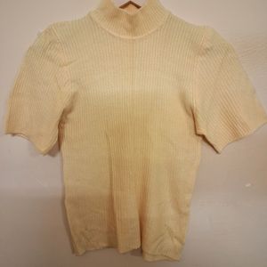 Highneck Mustard Coloured Top💛