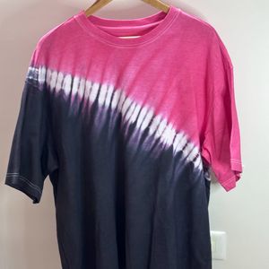 PLUS H&M  TIE DYE T-SHIRT