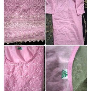 New Chikankari Kurti