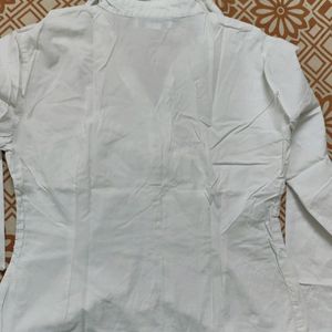 White Formal Shirt For Women