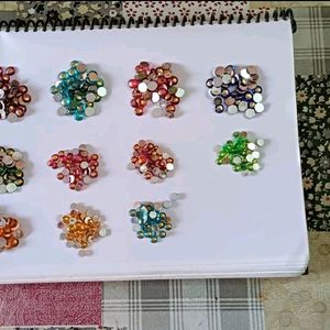 PACK OF 11 DIFFERENT TYPES BEADS EACH 50 PIECE