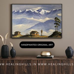 Handpainted Landscape Painting