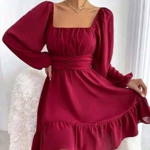 Women's Trending Back Bow Tie Dress