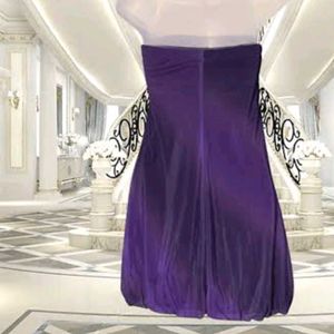 Mini Short Purple Tube Sexy Urbanic Dress