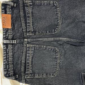 Charcoal Cargo Denim