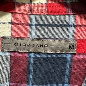 Giordano Flannel Check Shirt