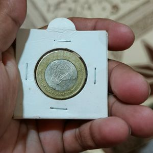 10 Rs Bharat Africa Shikhar Coin