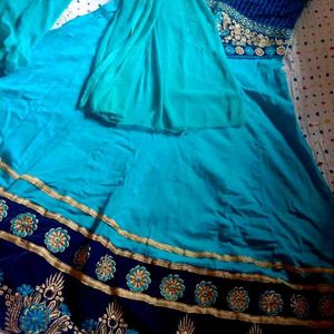 Blue Kurta Set