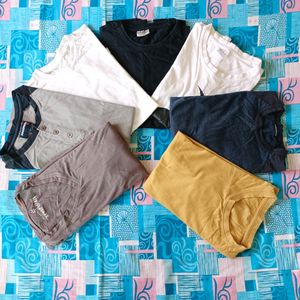 T-shirts Combo Pack Set Of 7 T-shirts