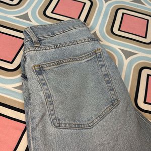 H&m Ankle Length Straight Fit Jeans