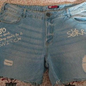 DENIM SHORTS FROM SAN FRANCISCO