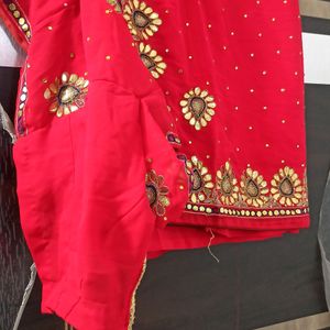 Beautiful Red Saree