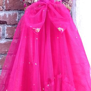 Rose Pink  Cloure  Frock New Hai Never Used 💖