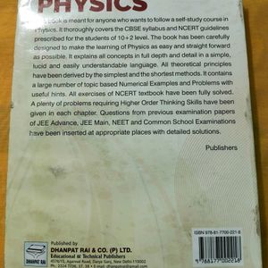 S.L.Arora Physics Book Vol - 1 For Class XI