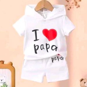 I Love Papa Baby Pair