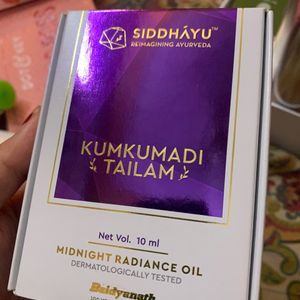 Siddhayu Kumkumadi Tailum