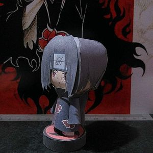 Paper Action Figures Itachi