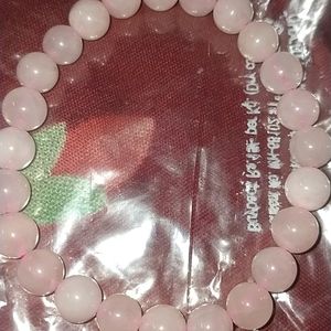 Rose Quartz Crystal Bracelet