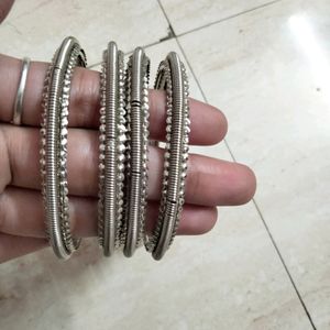 Metal Bangle Set