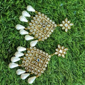 Handmade Kundan Earing