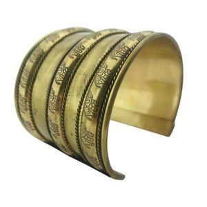 Beautiful Gold Antique Hand Cuff