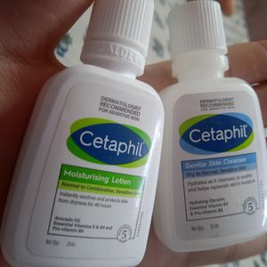 Cetaphil Face Wash And Moisture 25ml