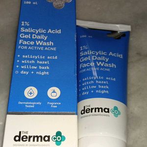 The derma co 1% salicylic acid gel facewash