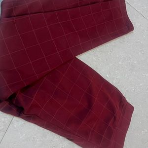 Maroon Colored Active Gym Wear