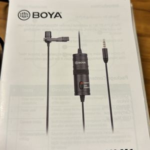 Boya Pro Audio Lavalier Mic