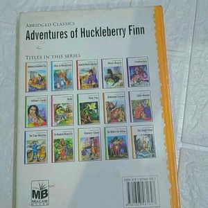 Adventures Of Huckleberry Finn By Mark Twain Book