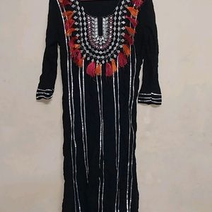 Beautiful Kurti With Pocket Palazo