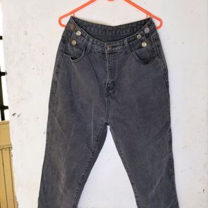 Denim Charcoal Jeans 👖 For Woman