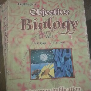 TRUEMAN'S. OBJECTIVE BIOLOGY VOL 1&2 NEET