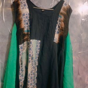 Indowestern Dress With Skirt