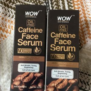 Wow Caffine Face Serum