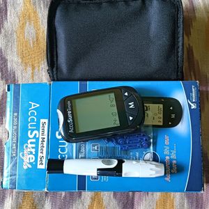 Accusure Blood Glucose Monitor Machine